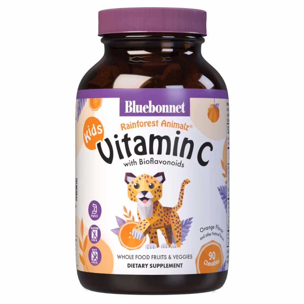 Bluebonnet RF Animalz Vitamin C 90 Chewable Tablets