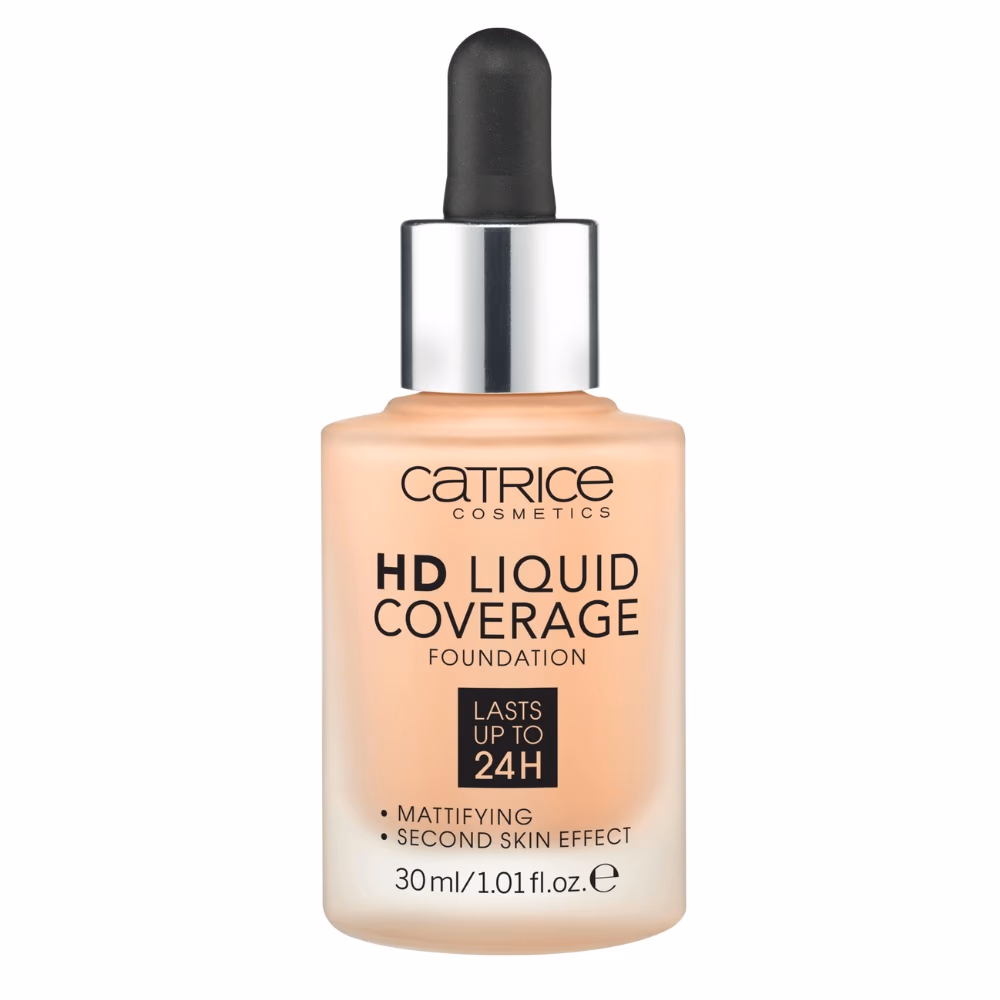 Catrice 020 HD Liquid Foundation Rose Beige 30ml  1