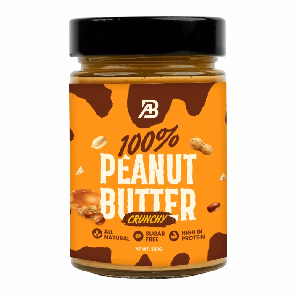 AB 100% Peanut Butter Crunchy 250g