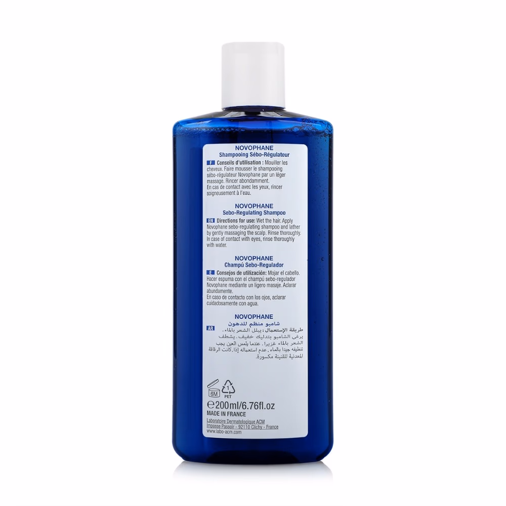 ACM Novophane Sebo Regulating Shampoo 200ml 3