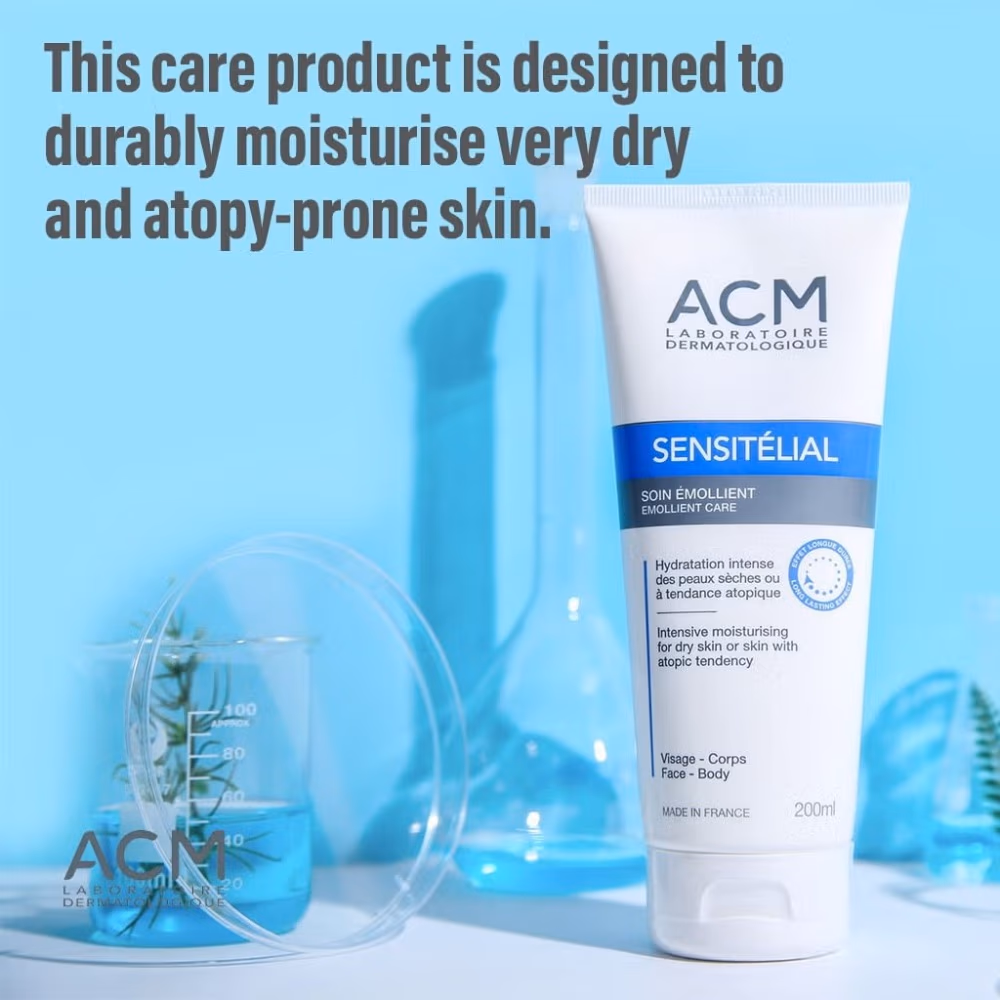 ACM Sensitelial Emollient Care Cream 200ml 3