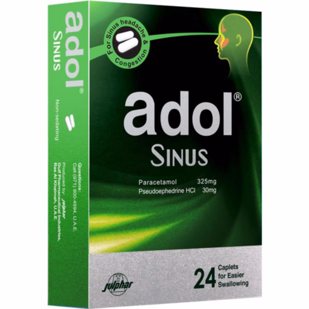 Adol Sinus Caplets 24s 1