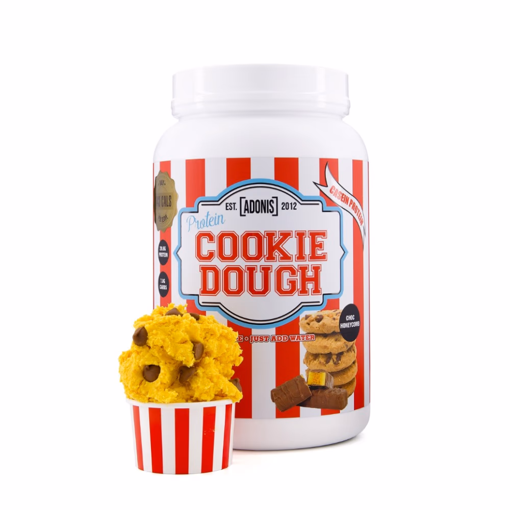 Adoni Casein Protein Cookie Dough Chocolate Honeycomb 1Kg