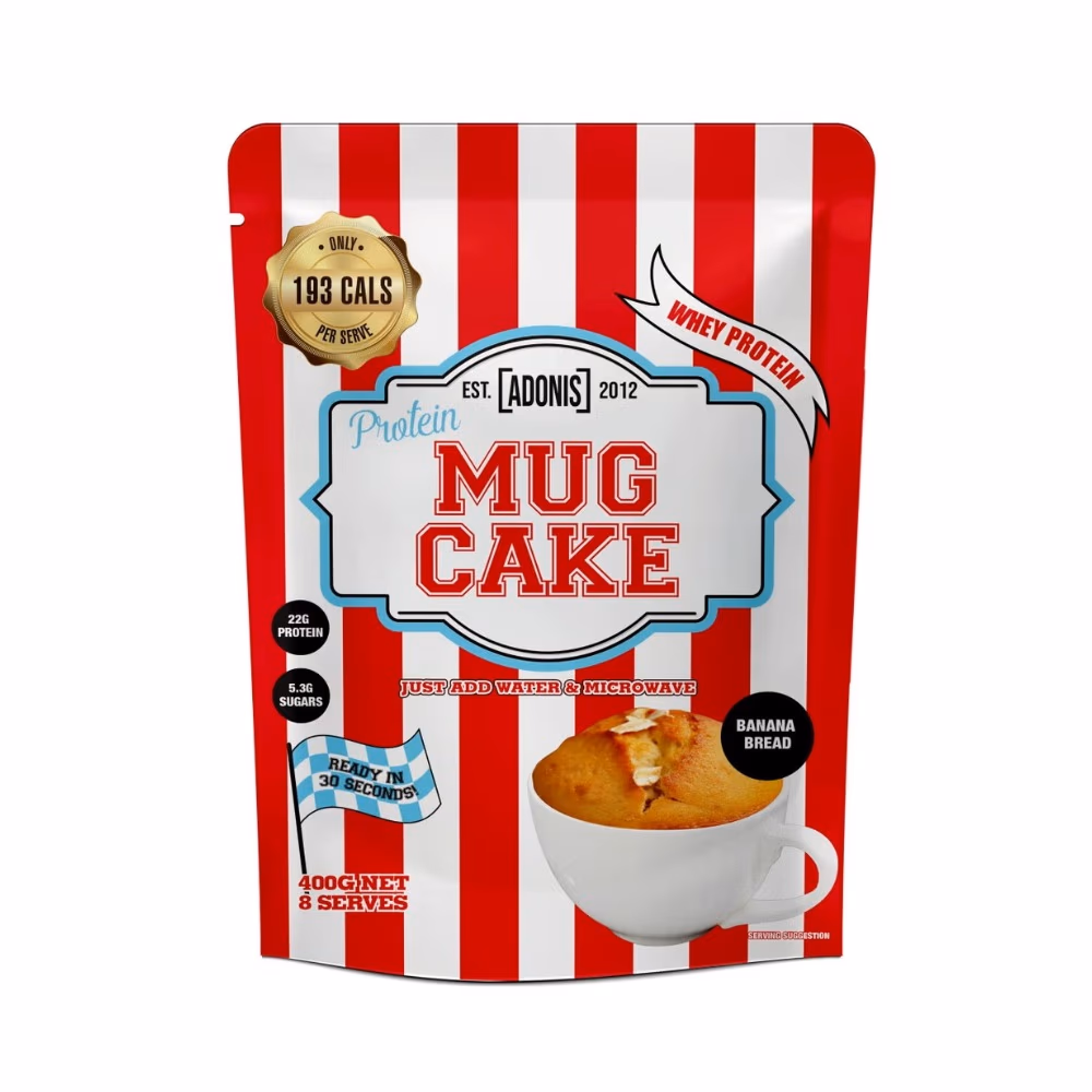 Adonis Protein Mug Cake Banana Bread 400gm
