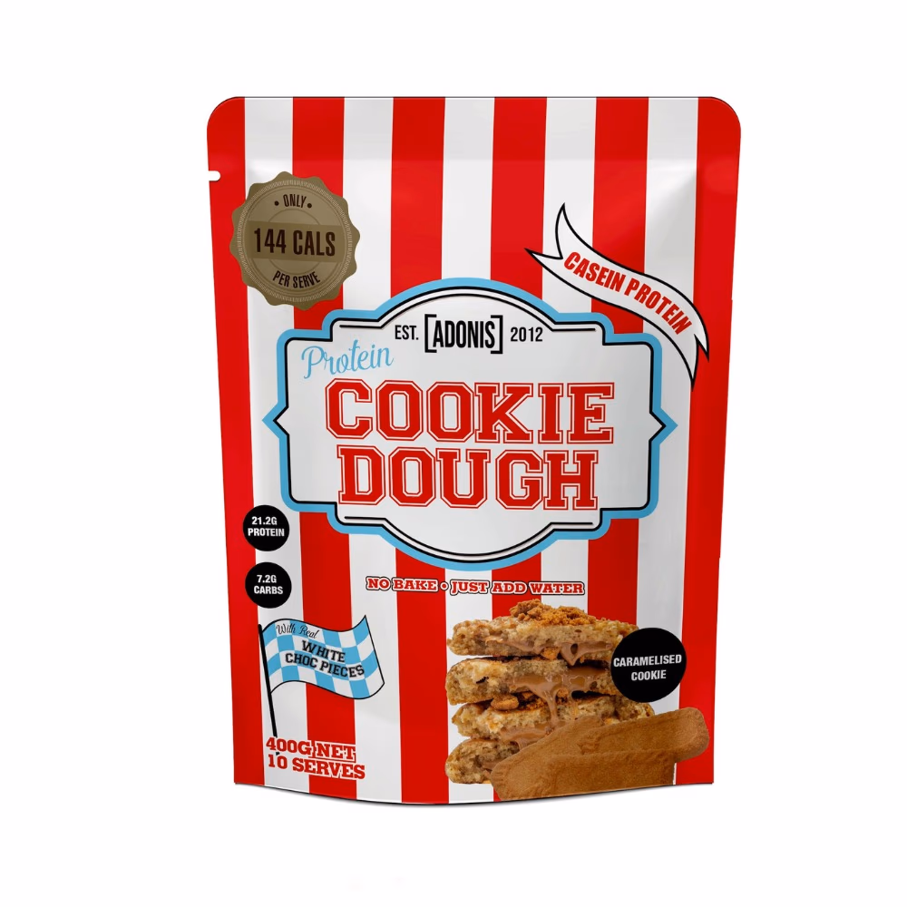 Adonis Casein Protein Cookie Dough Cara Cookie 400gm