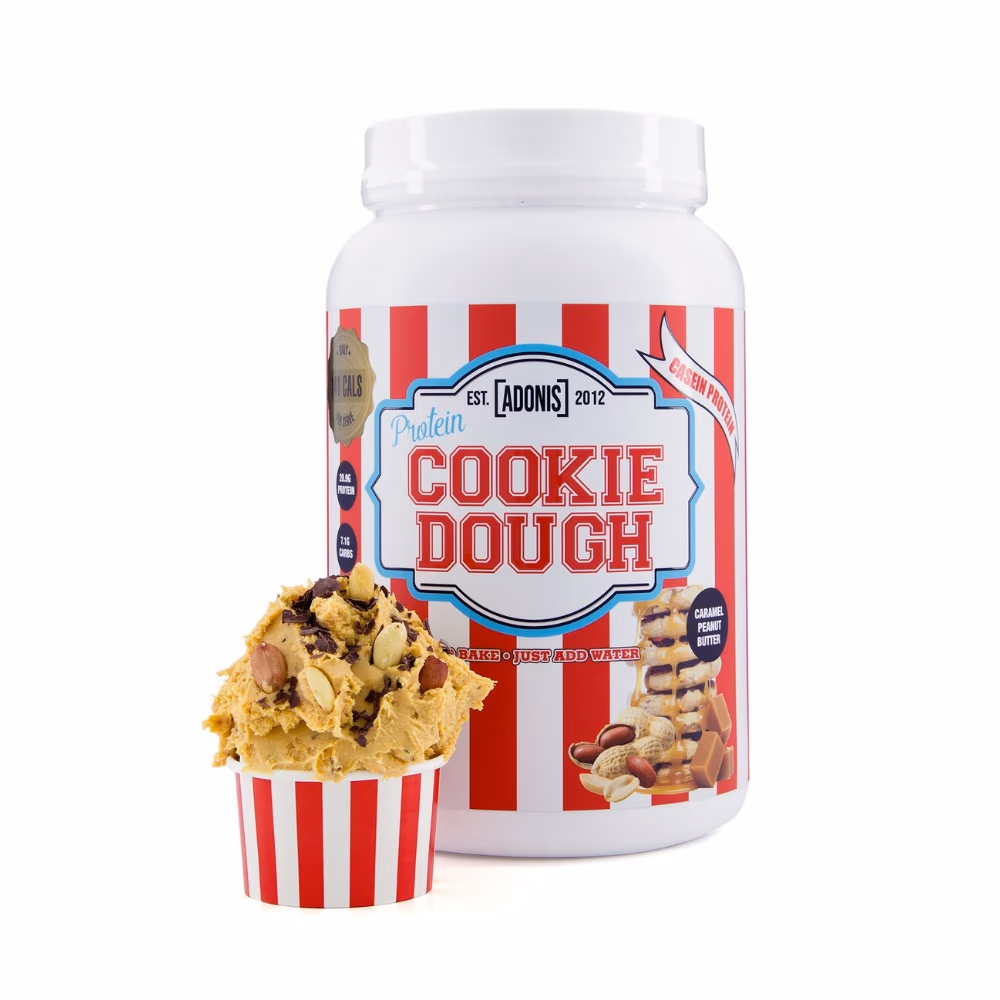 Adonis Casein Protein Cookie Dough Cara Peanut 1kg 1