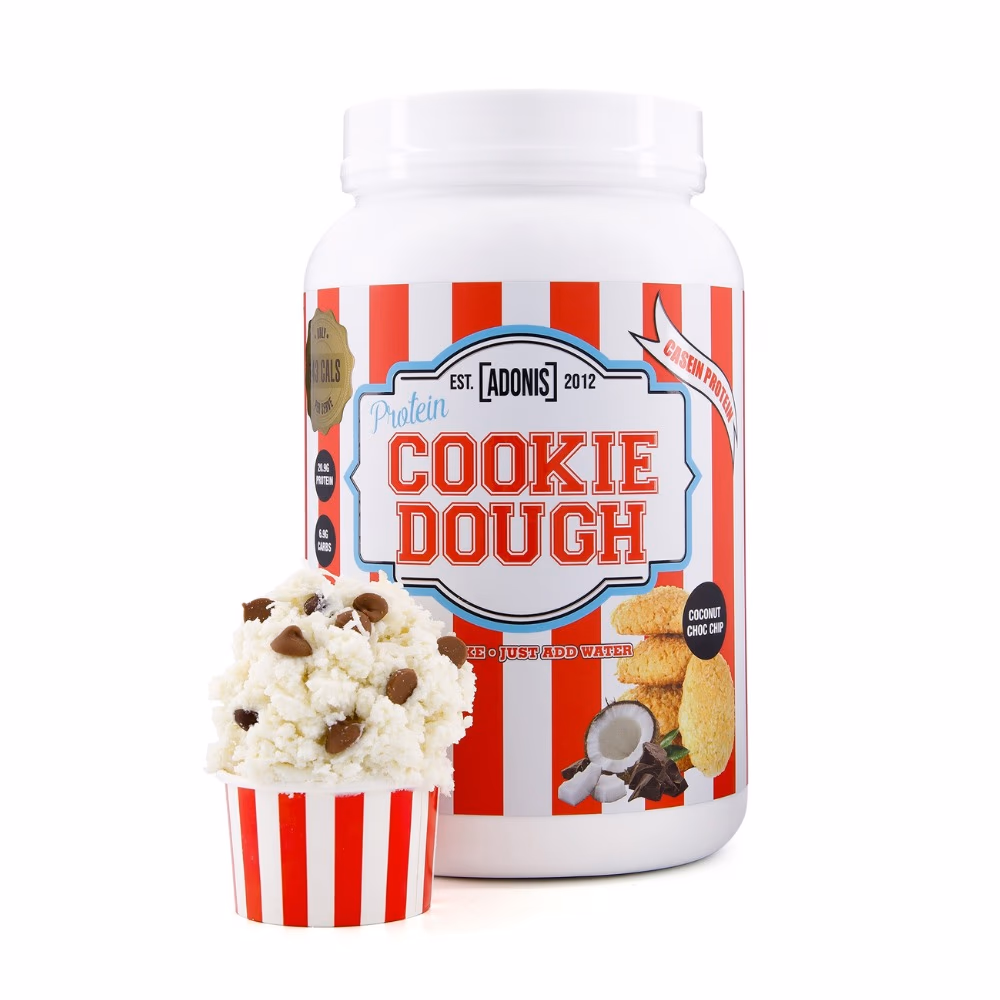 Adonis Casein Protein Cookie Dough Coconut Choco Chip 1kg