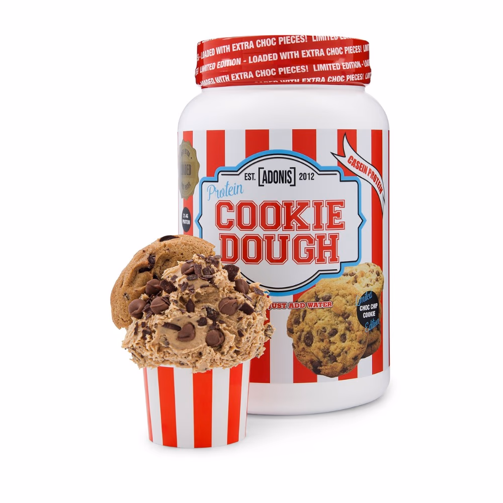 Adonis Casein Protein Cookie Dough Limited Choco Chip 1kg 1