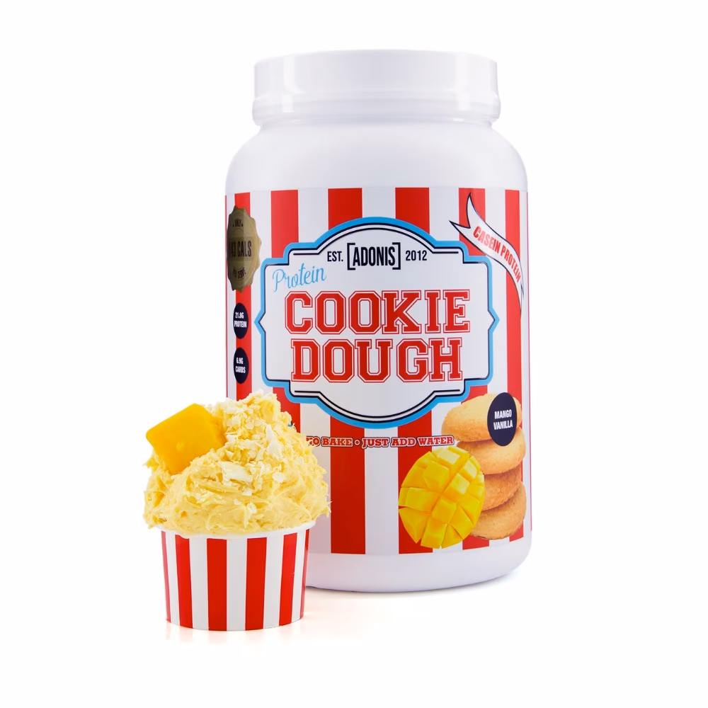 Adonis Casein Protein Cookie Dough Mango Vanilla 1Kg 1