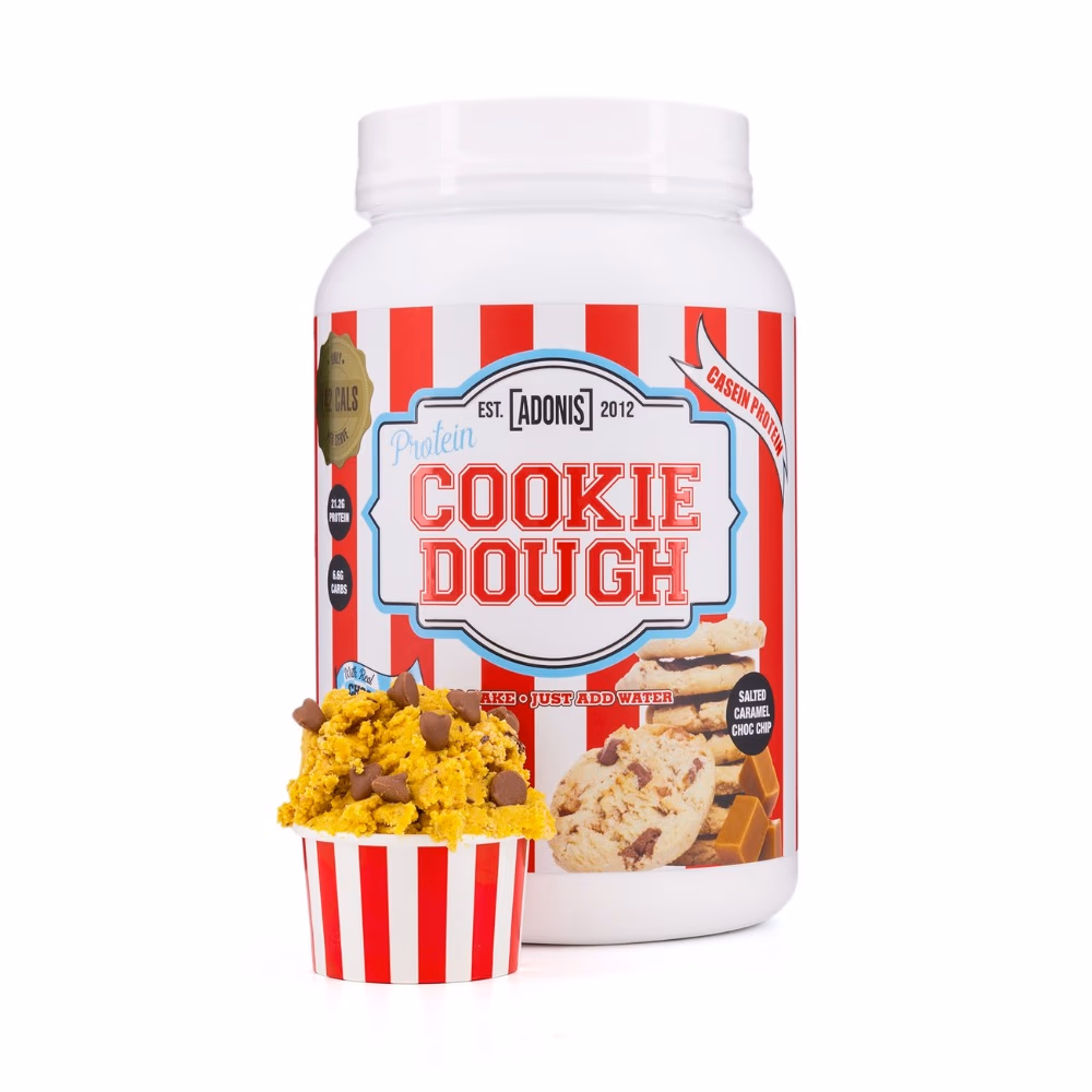Adonis Casein Protein Cookie Dough Salt Cara Chip 1kg