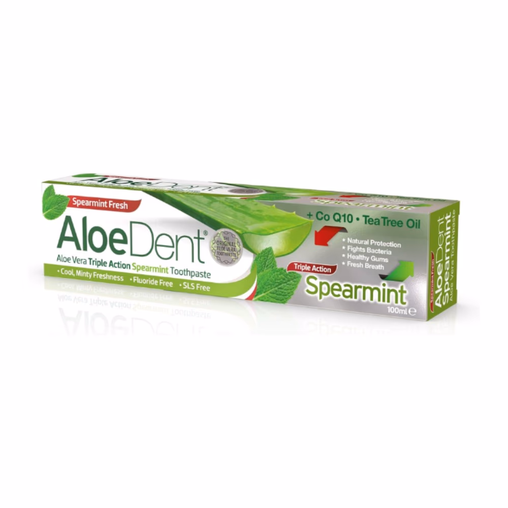 AloeDent Triple Action Spearmint Toothpaste 100ml 1