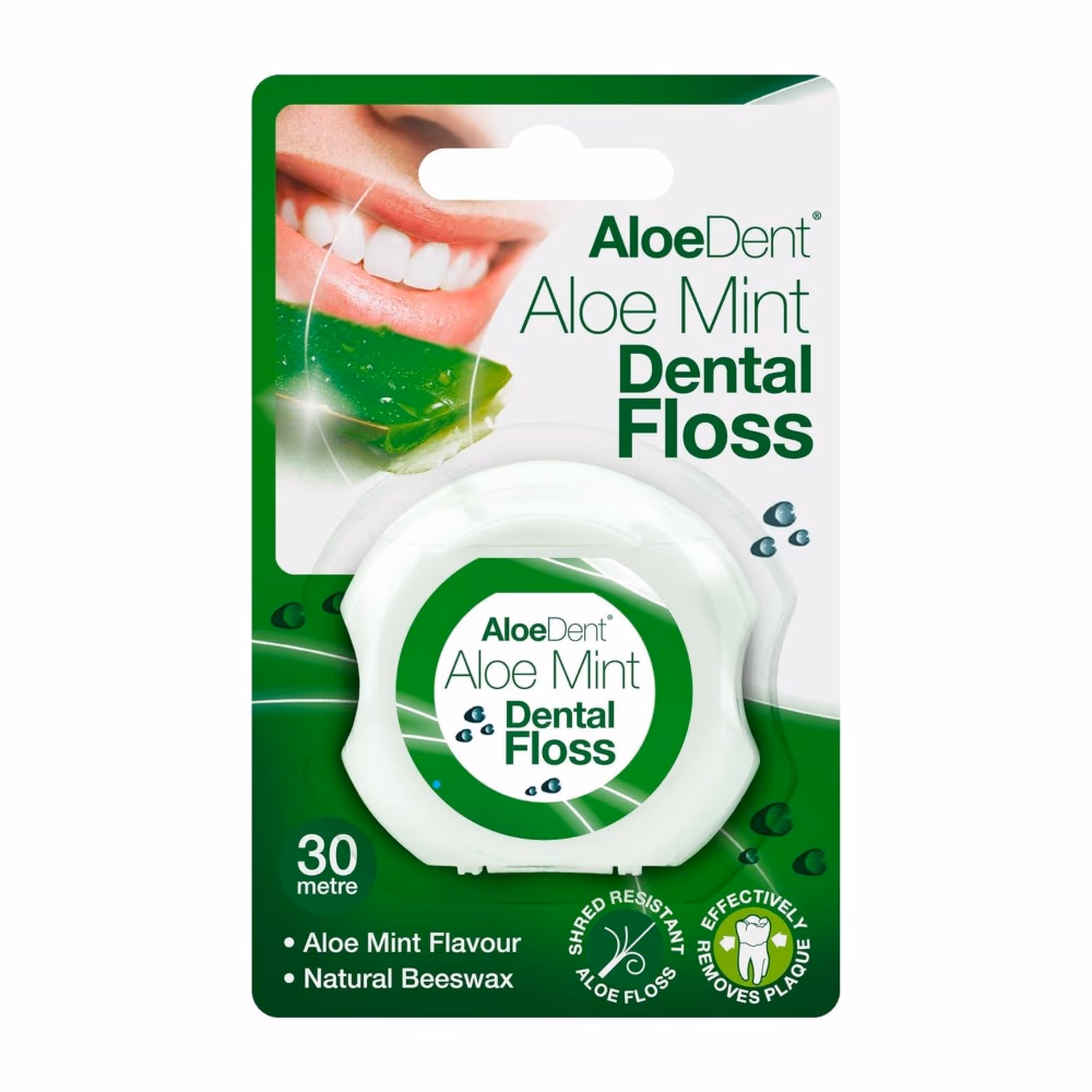 AloeDent Aloe Mint Dental Floss 30m