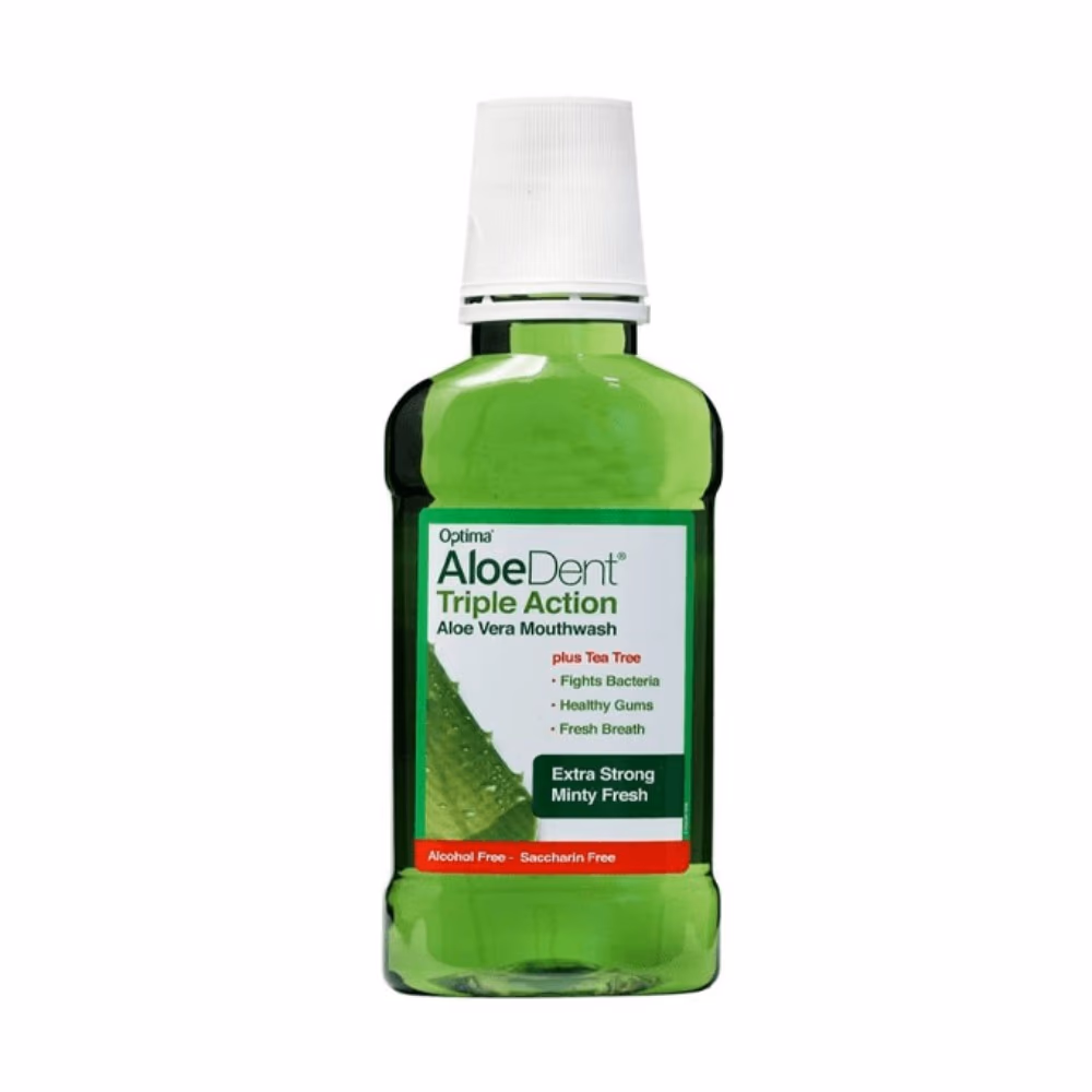 AloeDent Triple Action Aloe Vera Mouthwash 250ml  1