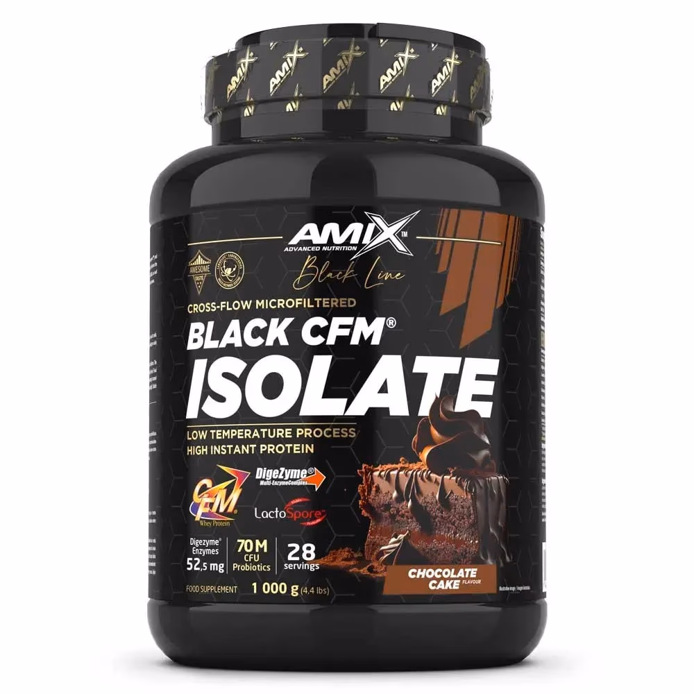 Amix Black CFM Isolate Chocolate Cake 1kg 1