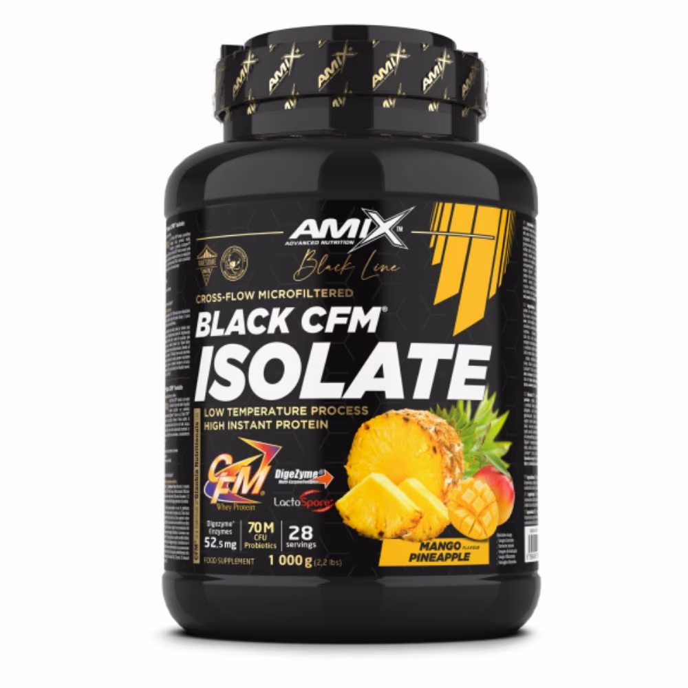 Amix Black CFM Isolate Mango Pineapple 1kg 1