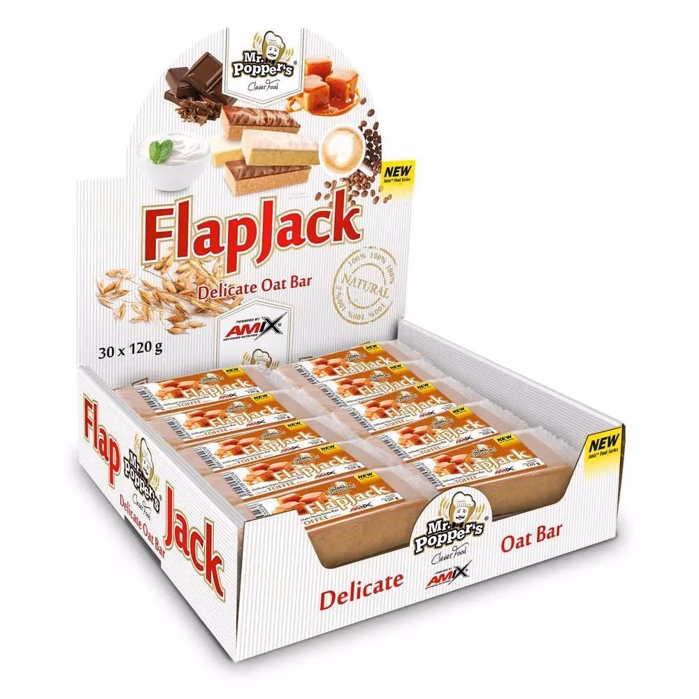 Amix Flapjack Oat Bar Chocolate 120g 2