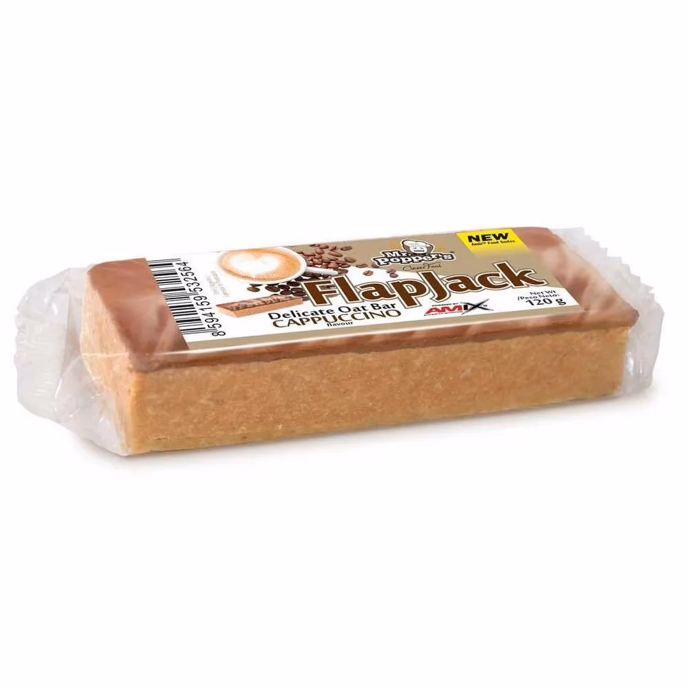 Amix Flapjack Bar Cappuccino 120g 1