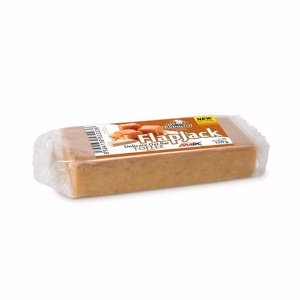 Amix Flapjack Oat Bar Toffee 120g 1