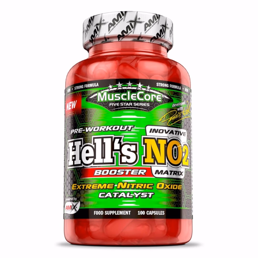 Amix Hells NO2 Booster 100 Capsules