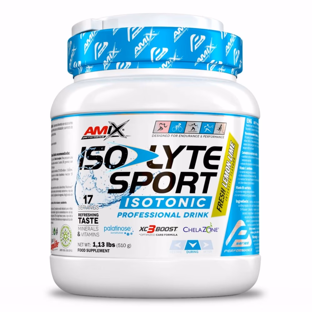 Amix Isolyte Sport Isotonic Powder Lemon Lime 510g