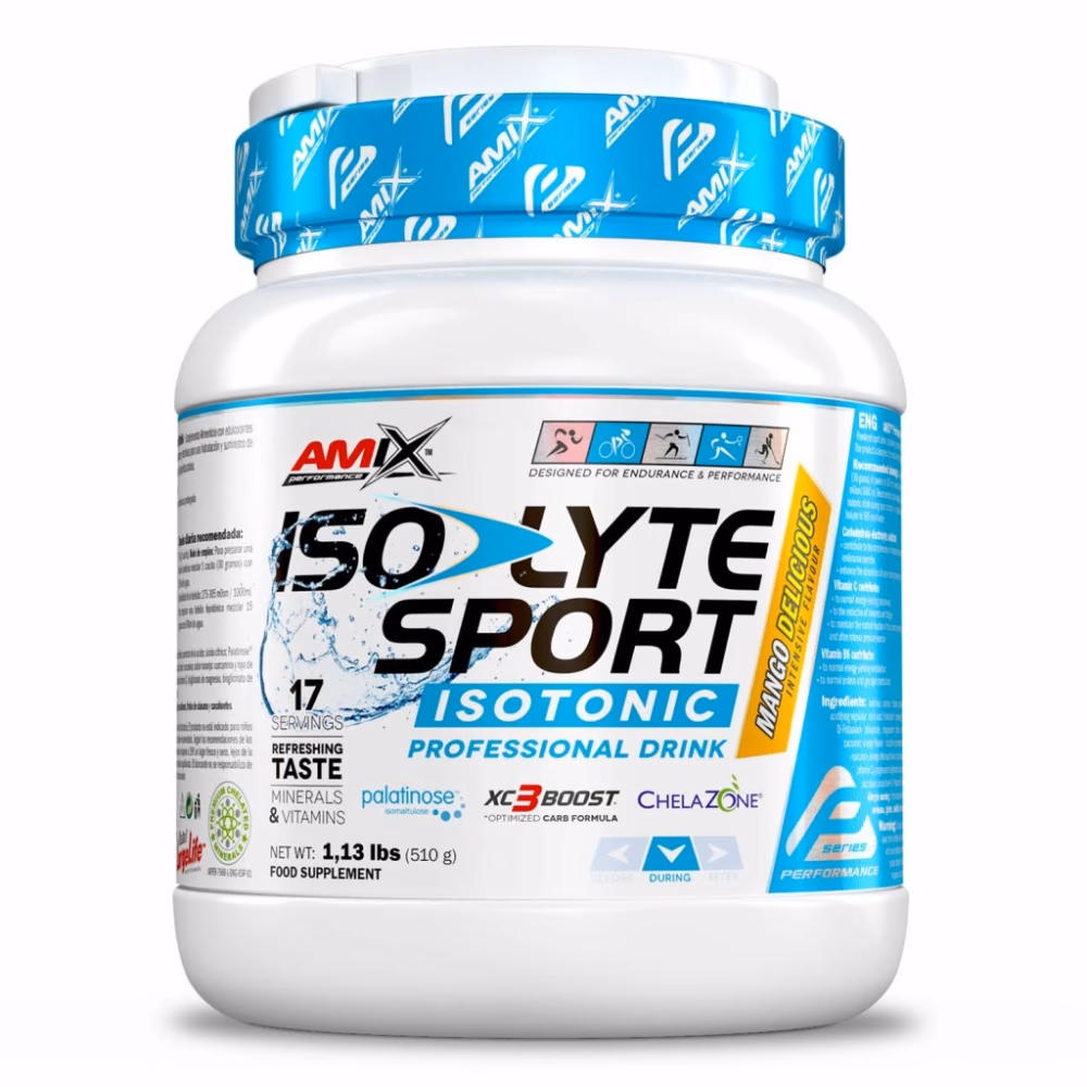 Amix Isolyte Sport Isotonic Powder Mango Delicious 510g 1