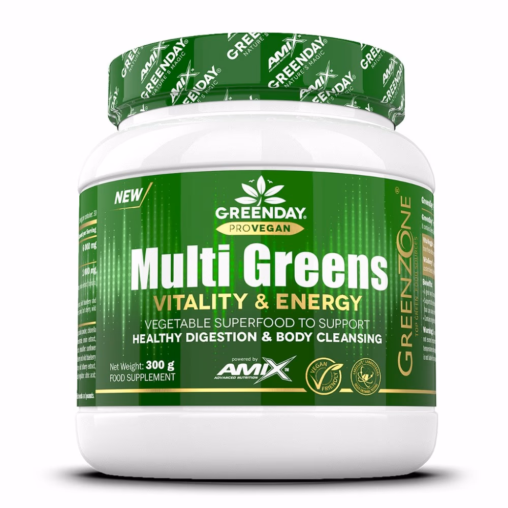 Amix Multi Greens Powder Orange 300g 1