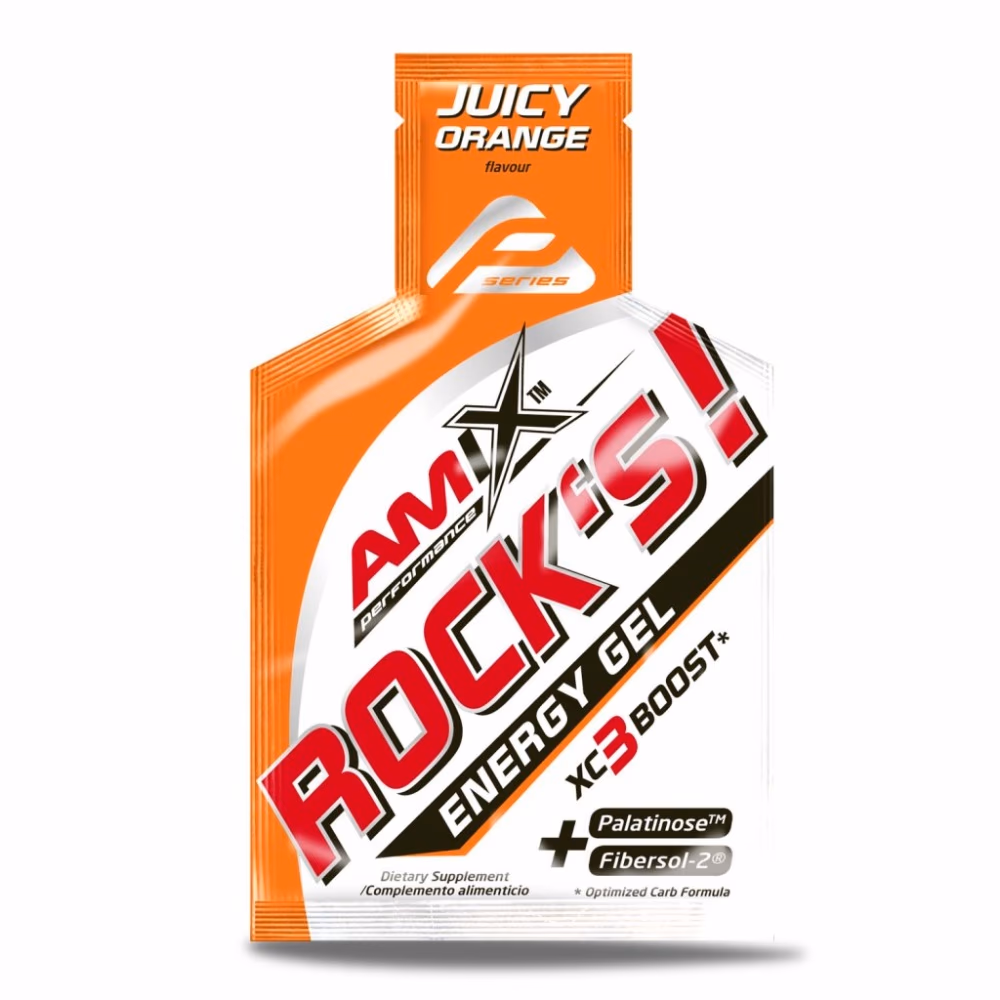 Amix Rocks Energy Gel Sport Juicy Orange 32g x 1Piece 1