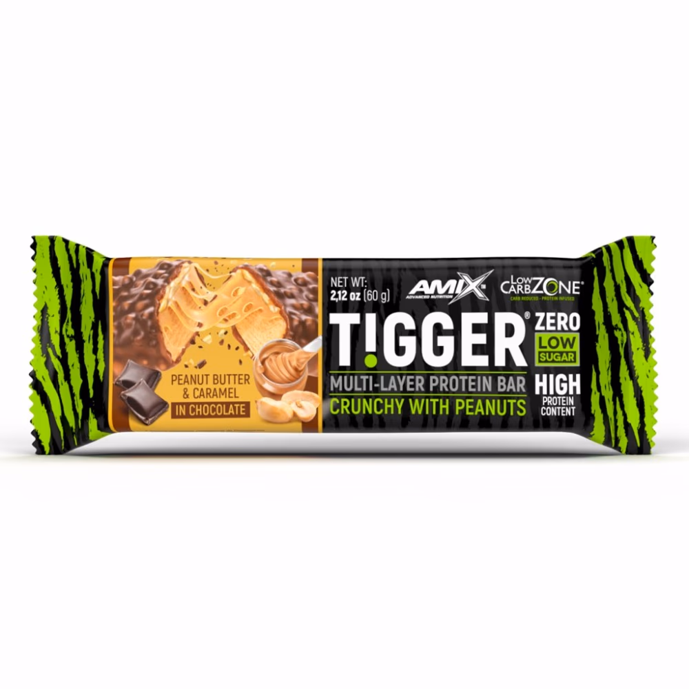 Amix Tigger Protein Bar Peanut Butter Caramel 60g x 1Piece