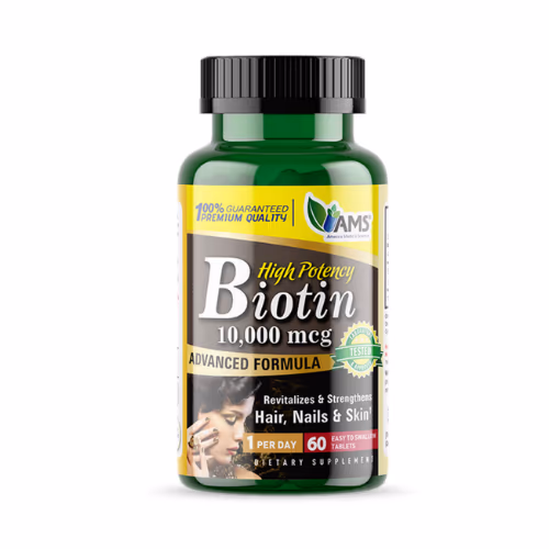 AMS Biotin 10000Mcg 60 Tablets