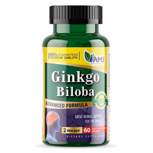 AMS Ginkgo Biloba Softgel 60S 1