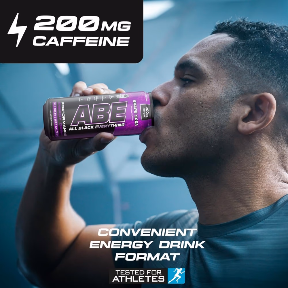 Applied Nutrition ABE Pre-Workout RTD American Grape 330ml (One Bottle) 5