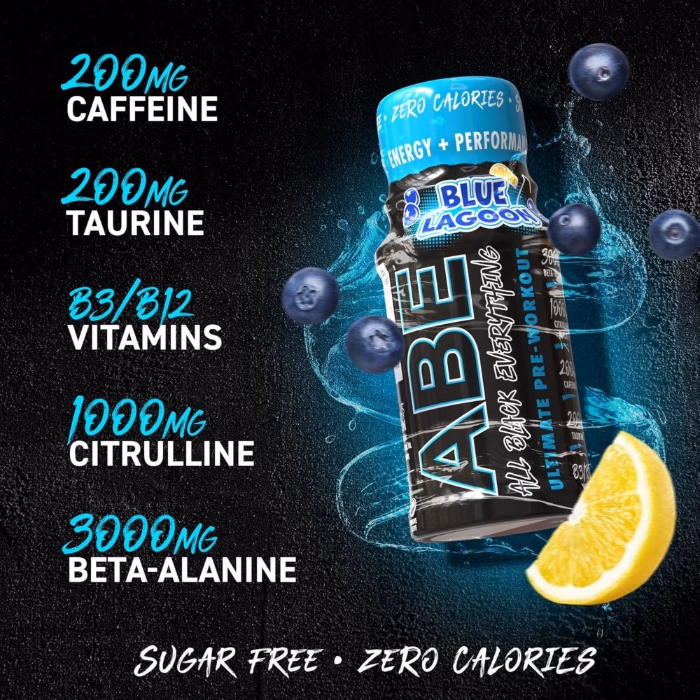 Applied Nutrition ABE Pre-Workout Shot Blue Lagoon 60ml x 1Piece 2