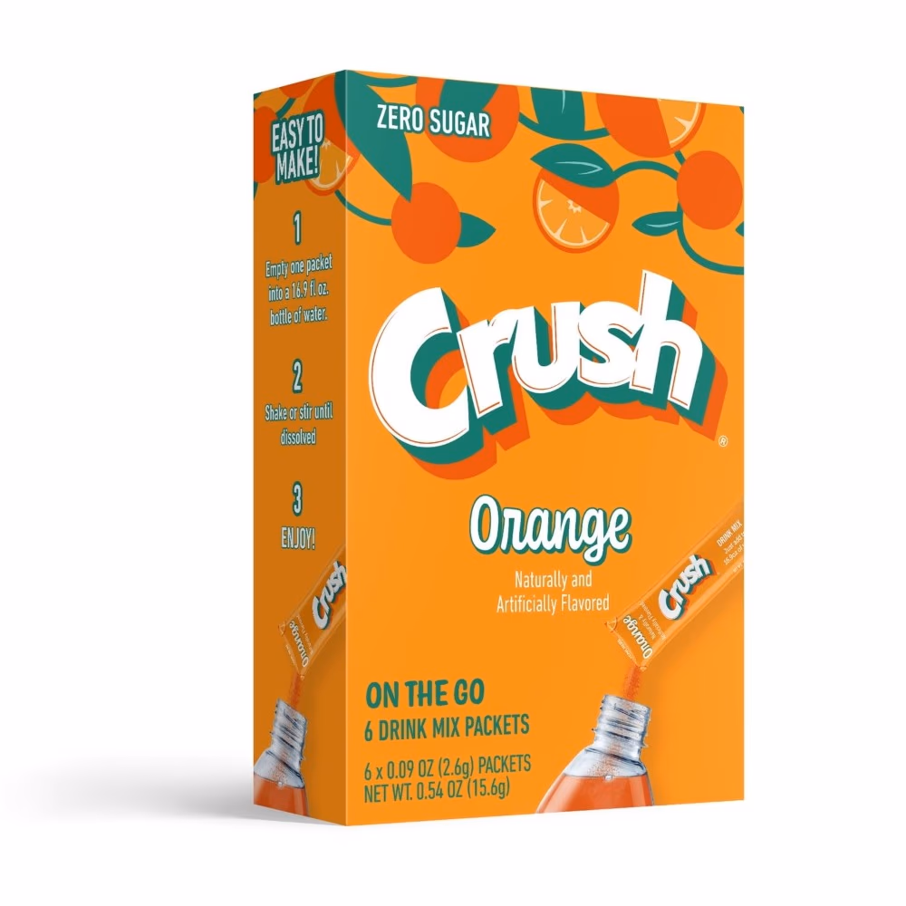 Crush Drink Orange Sachet 6S