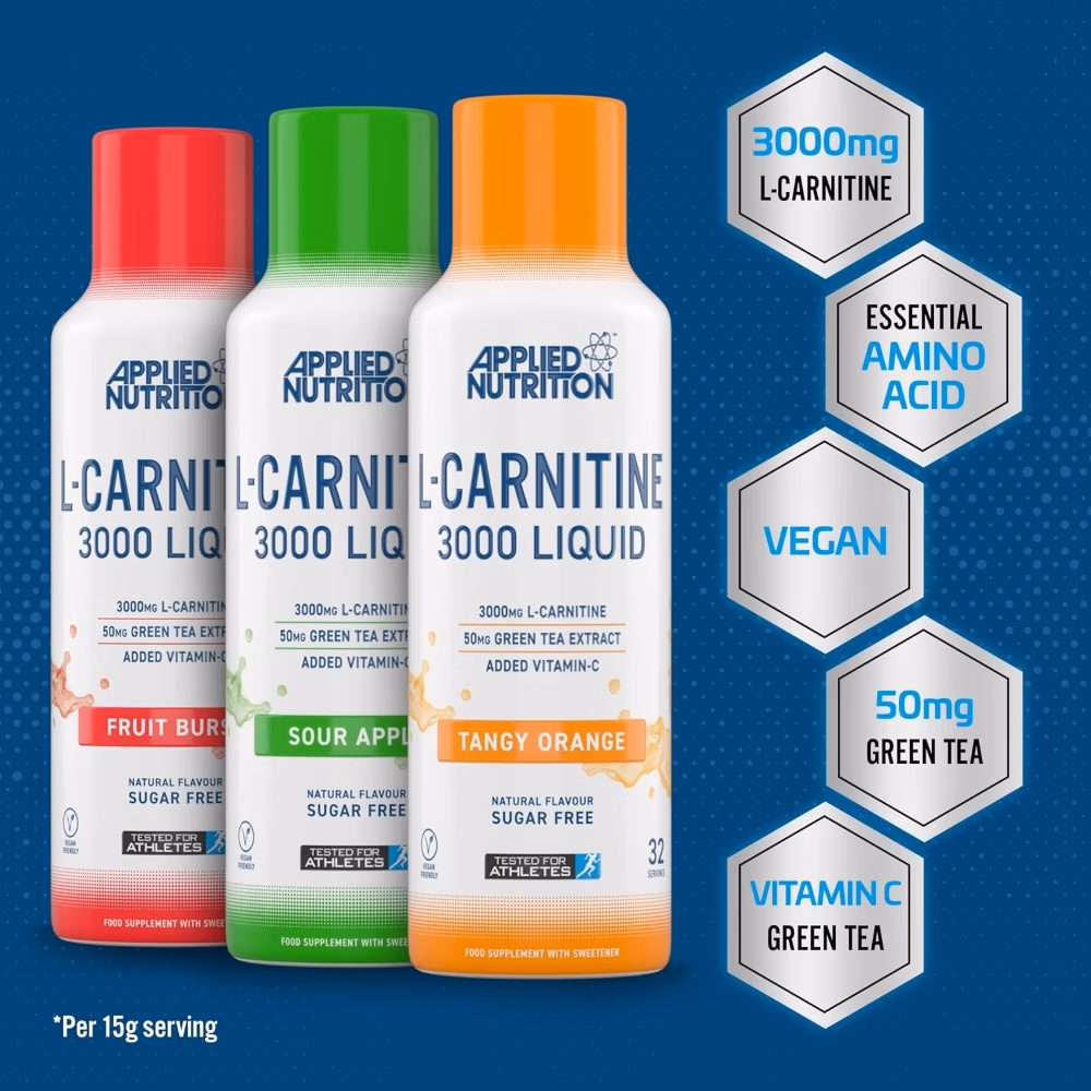 Applied Nutrition L-Carnitine 3000 Liquid Fruit Burst 4