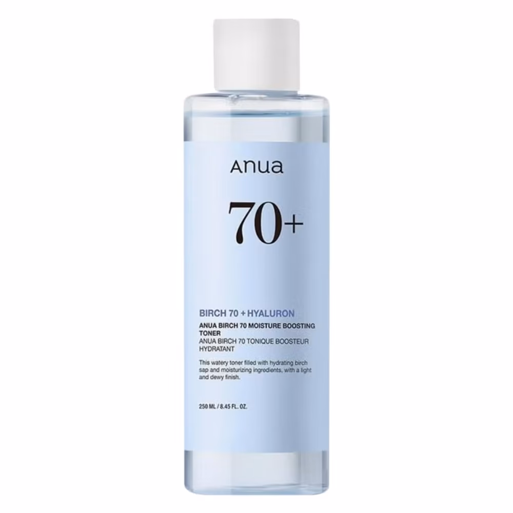 Anua 70+ birch moisture boosting toner 250ml 1