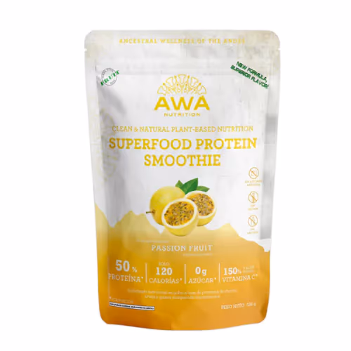 Awa Superfood Protein Smoothie Passion Fruit 336g 1