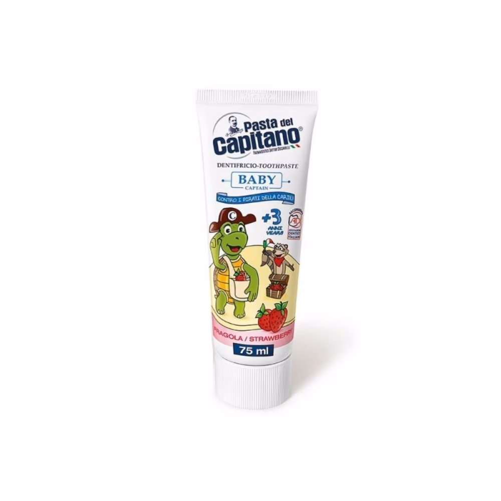 Capitano Toothpaste Baby 3+ Strawberry 75ml