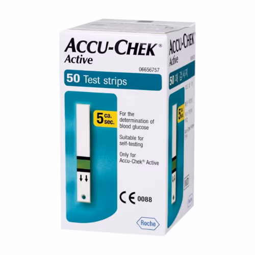 Accu Check Active Strips 50S