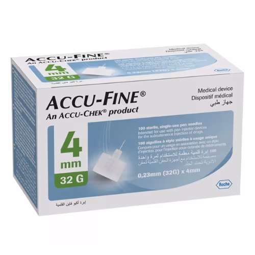 Accu-Fine Pen Needle 32Gx4Mm 100S