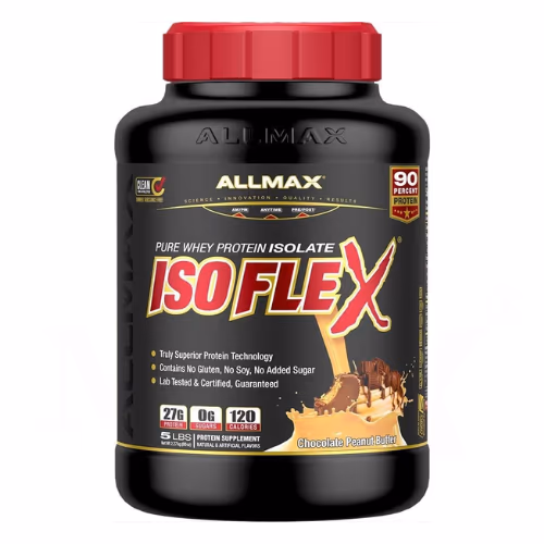 Allmax Isoflex Isolate Whey Protein Peanut Butter 5Lb