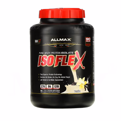Allmax Isoflex Isolate Whey Protein Vanilla 5Lb