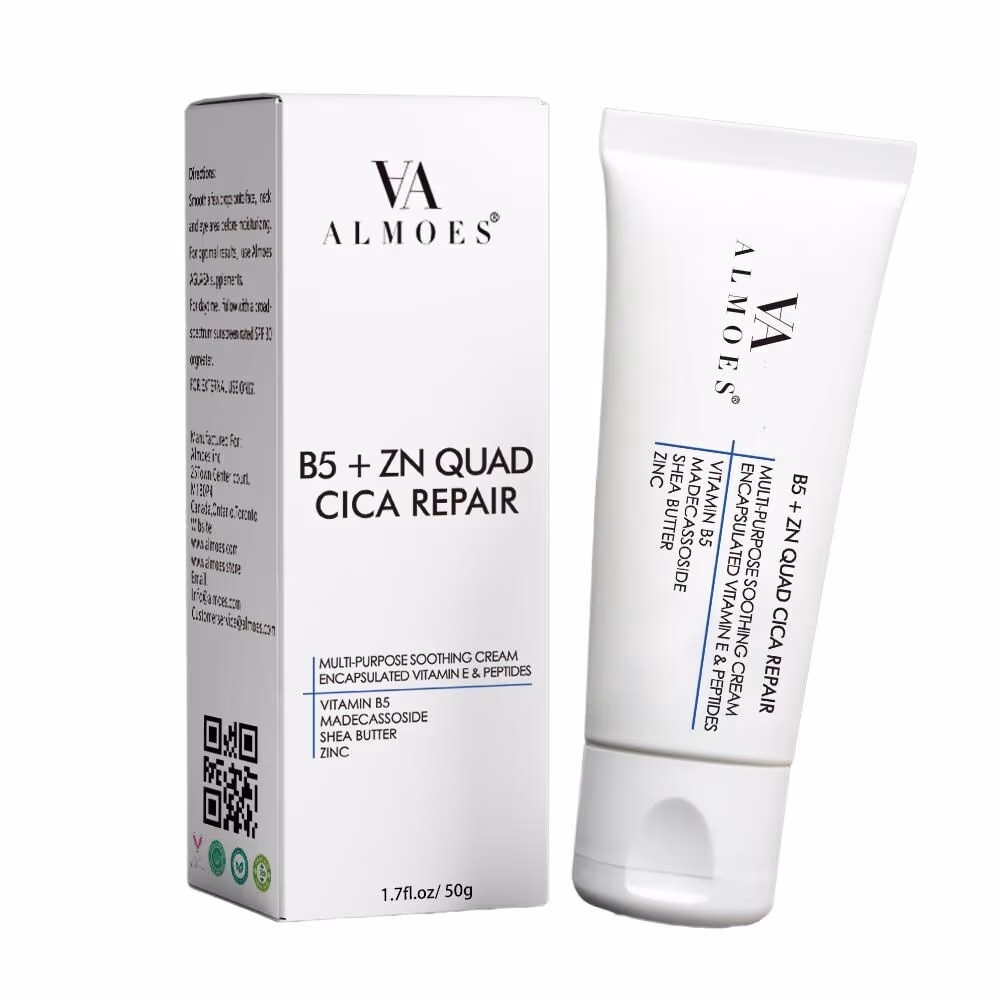 Almoes B5+Zn Quad Cica Repair Soothing Cream 100gm