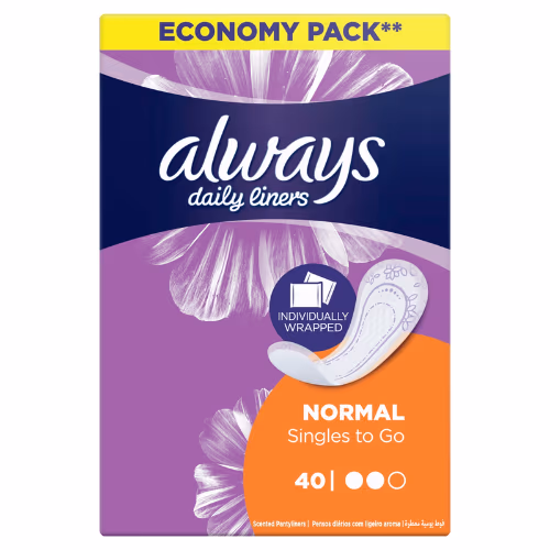 Always Daily Liners Singles To Go Normal 40s 1