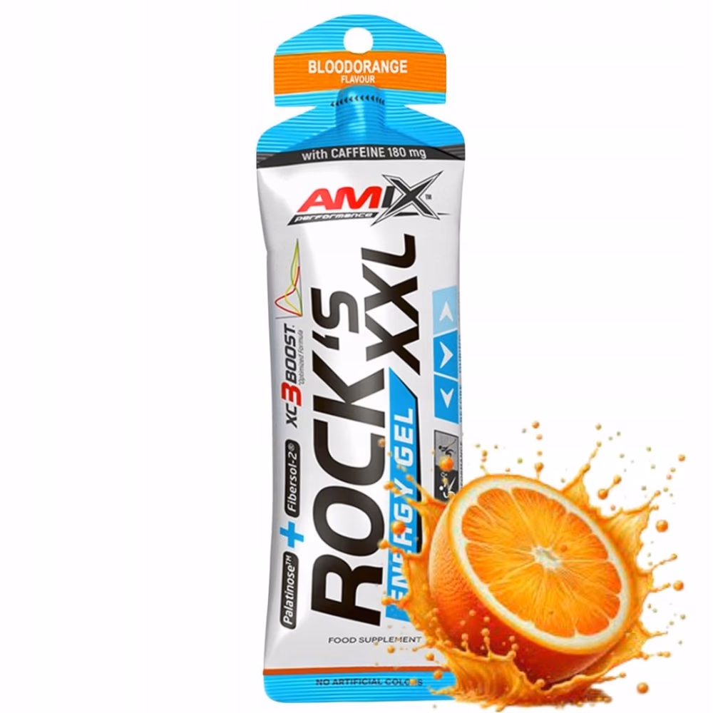 Amix Rocks Energy Gel Blood Orange 65g