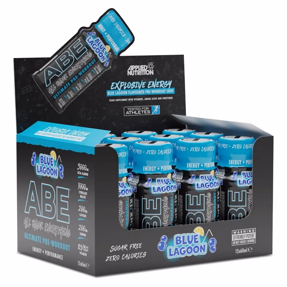  Applied Nutrition ABE Pre-Workout Shot Blue Lagoon Flavor 60ml x 12pcs 1