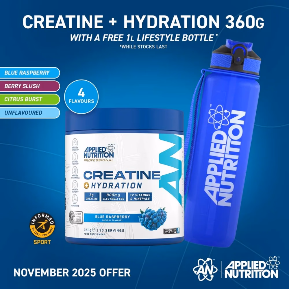 Applied Nutrition Creatine Hydration Unflavoured 330g 5