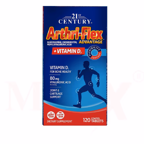 Arthri-Flex Advantage Tablets with MSM, Glucosamine, Chondroitin & Hyaluronic Acid – 120 Count