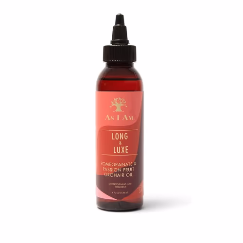 As I Am Long & Luxe Pomegranate & Passion Fruit GroHair Oil 120ML