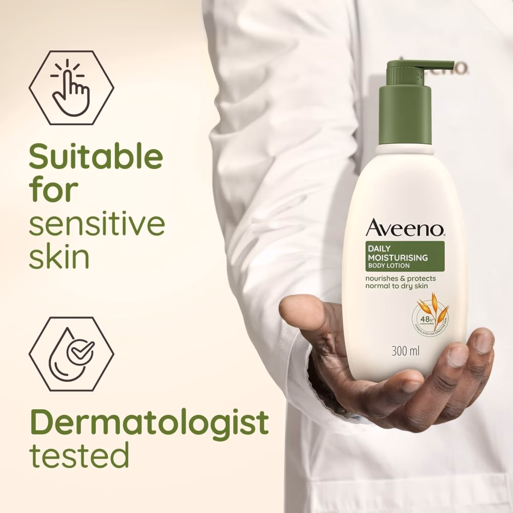 Aveeno Daily Moisturizing Body Lotion 300ml 5