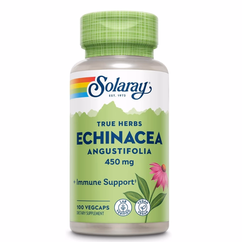 Solaray Echinacea 450 mg – 100 Veg Capsules 1